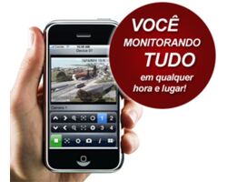 Monitoramento de Câmeras com acesso pelo Celular e Internet no Itaim Bibi